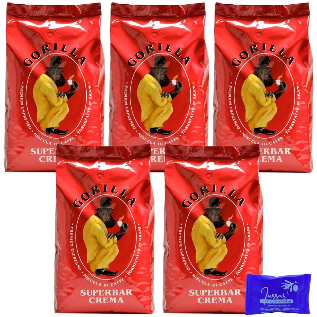 

Gorilla Super Bar Crema 5x 1000г Жорж + выпечка Жассас