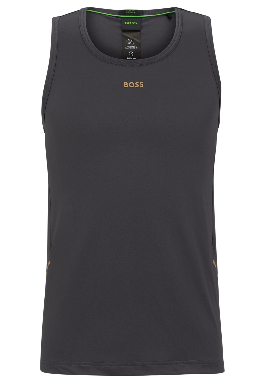 

Футболка BOSS TANK ACTIVE 1 Slim Fit, темно-серый