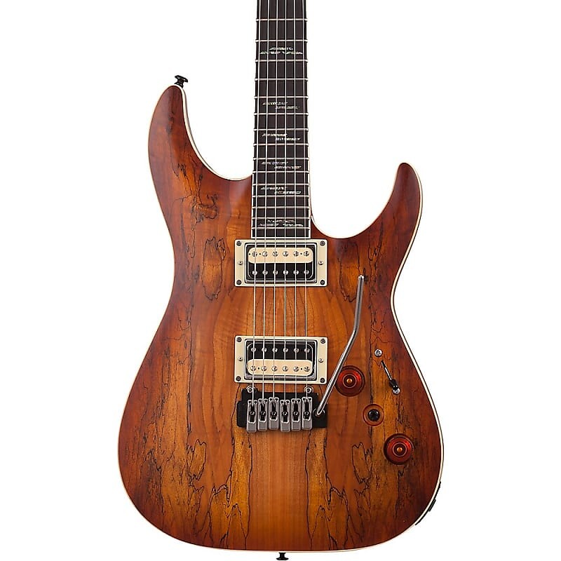 

Электрогитара Schecter Guitar Research C-1 Exotic Spalted Maple 6-String Electric Natural Vintage Burst