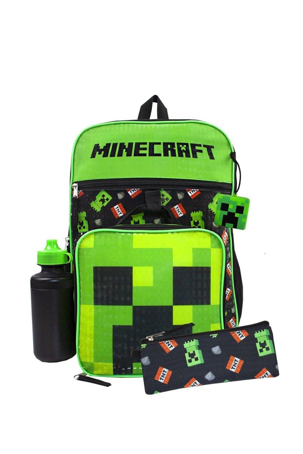 

Набор рюкзаков TNT Creeper (5 шт.) Minecraft, черный