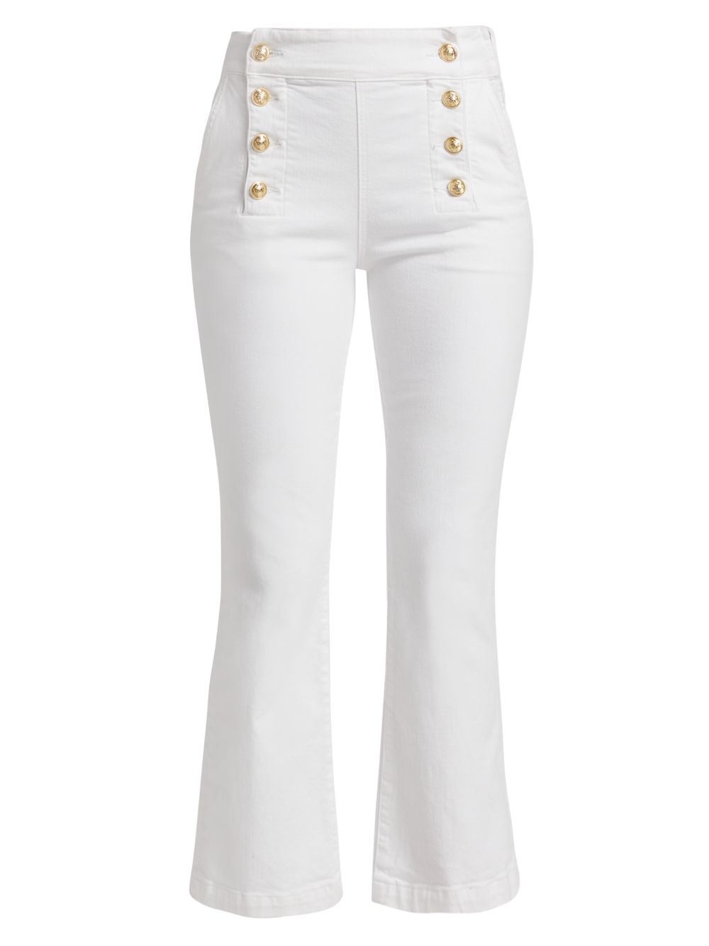 Расклешенные джинсы Elle Sailor Derek Lam 10 Crosby, белый