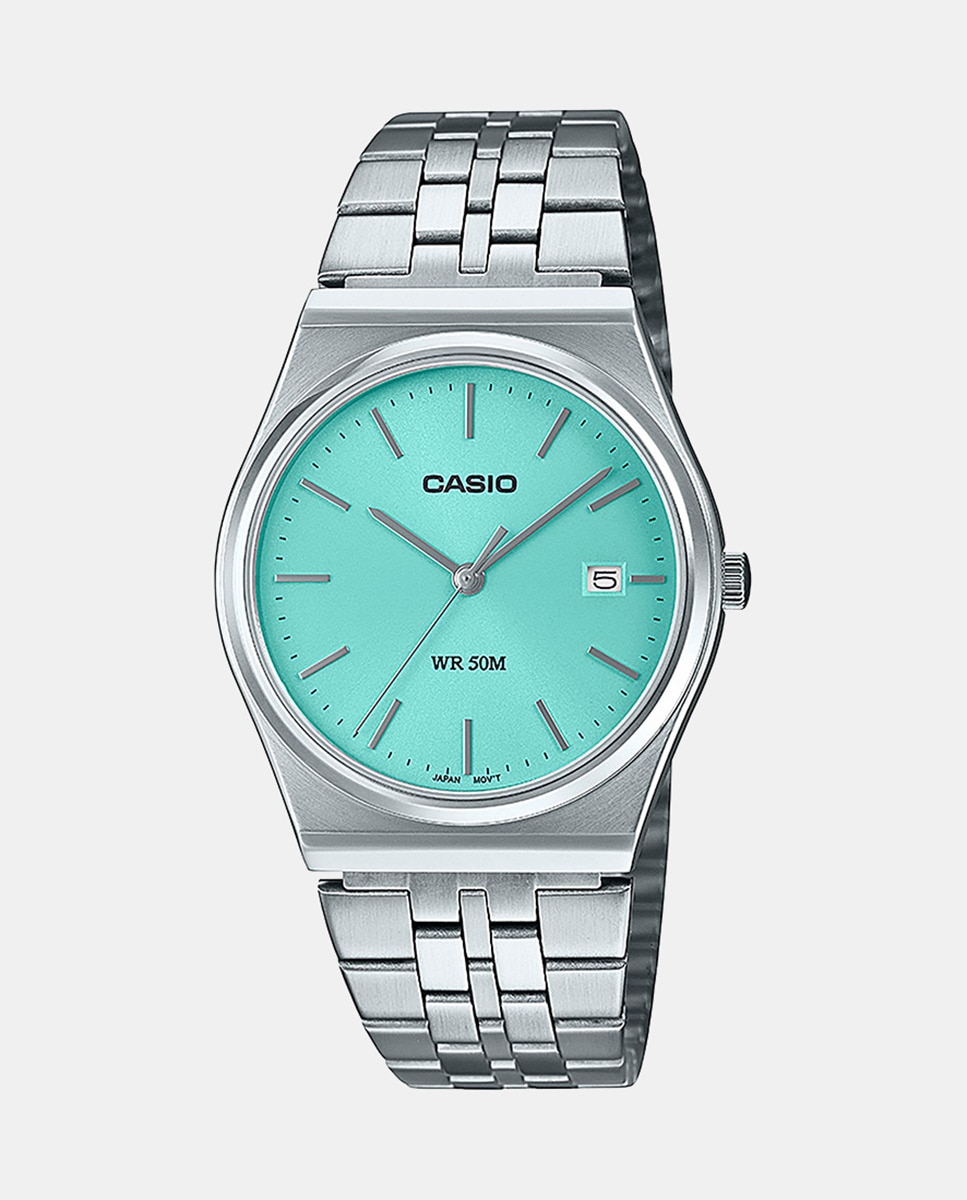 цена MTP-B145D-2A1VEF стальные женские часы Casio, серебро