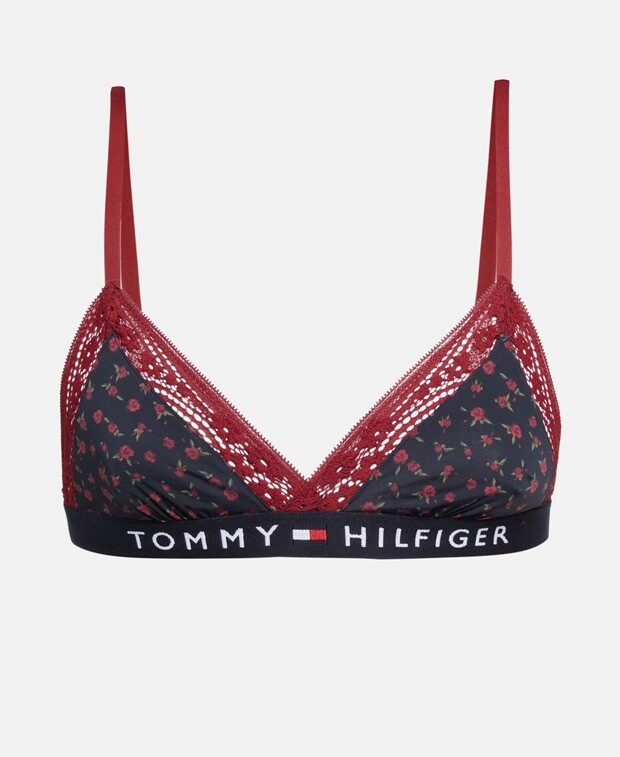 

Мягкий бюстгальтер Tommy Hilfiger, бордо