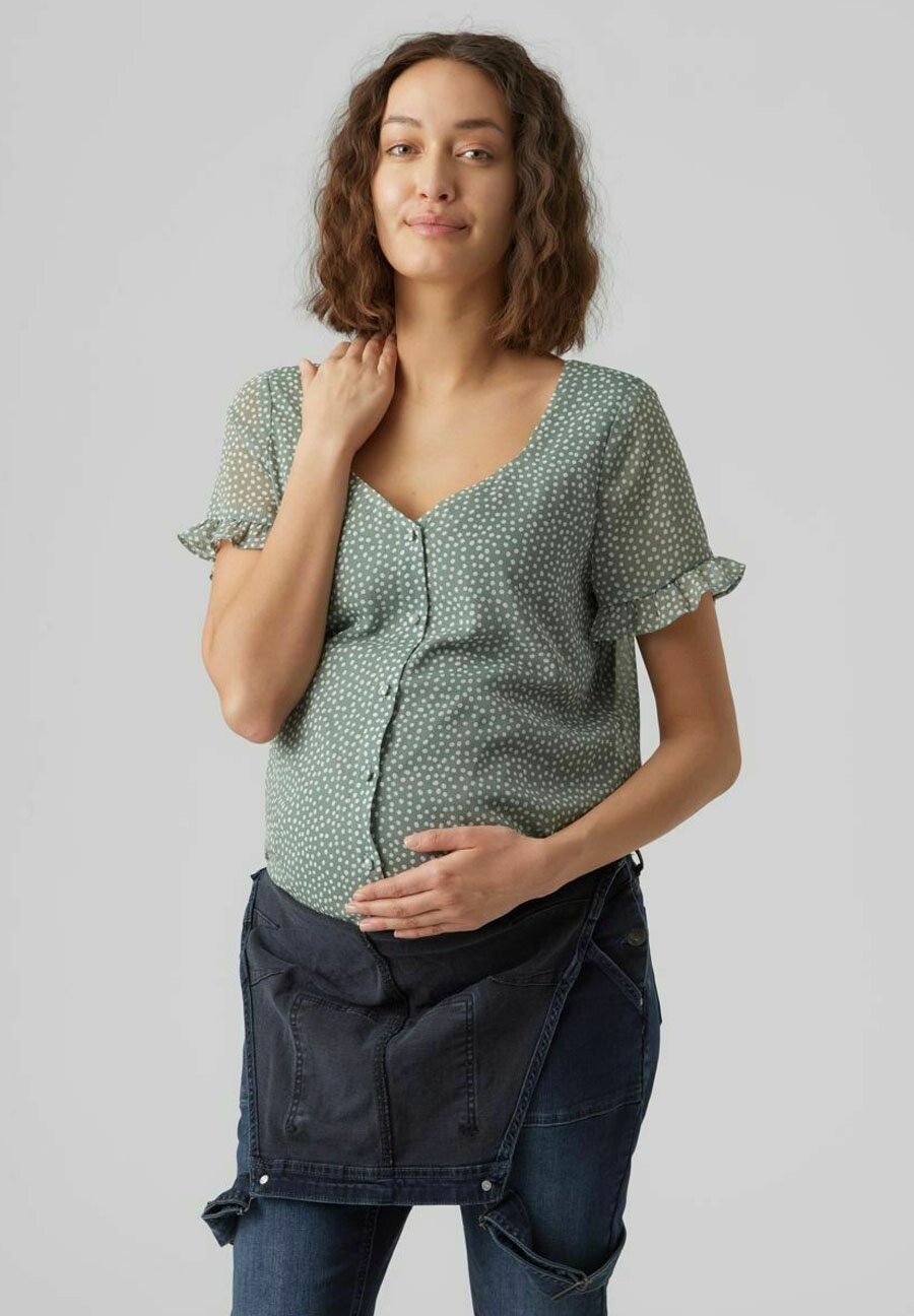 

Блузка Vero Moda, зеленый
