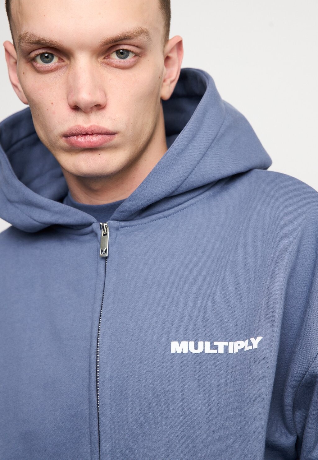 

Толстовка на молнии Multiply Apparel, цвет Coastal Fjord