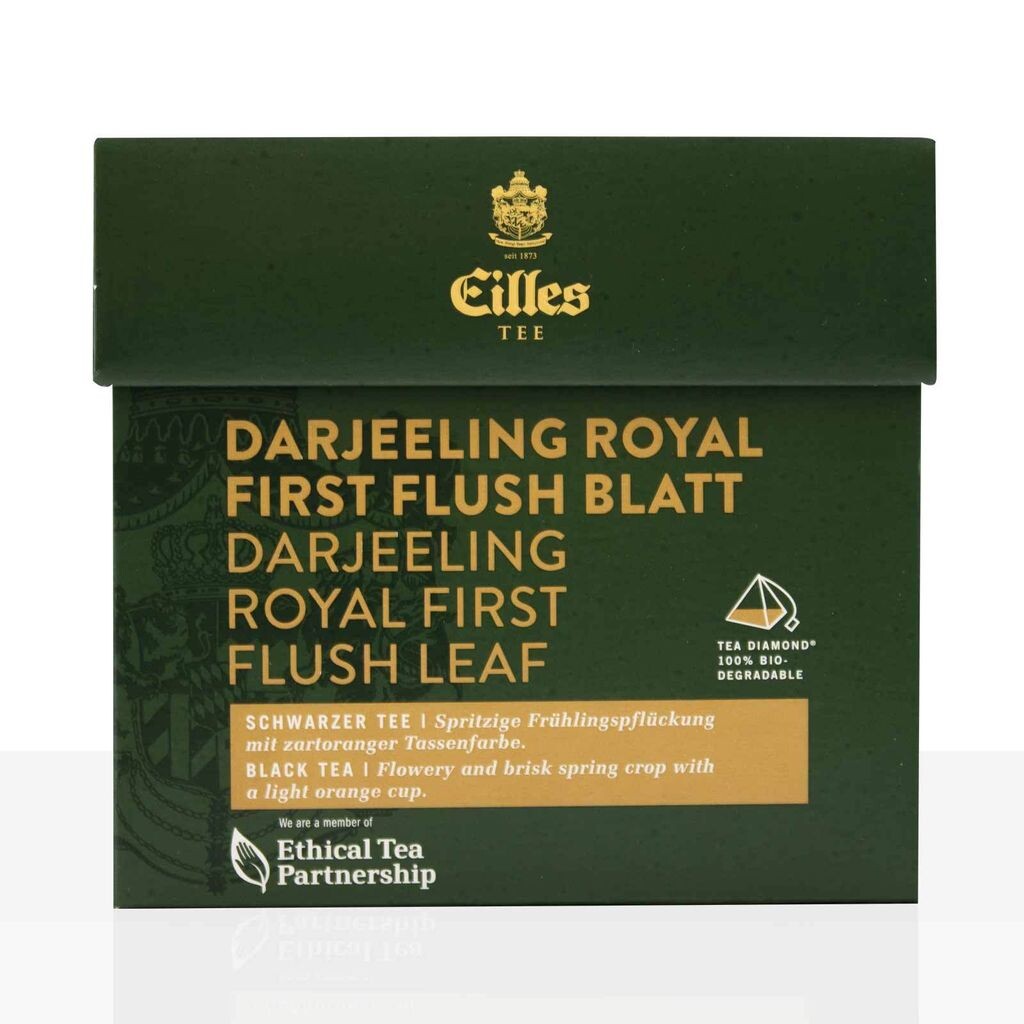 

EILLES Tea Diamonds Darjeeling Royal листовой чай первого сбора в коробке, 20 шт.