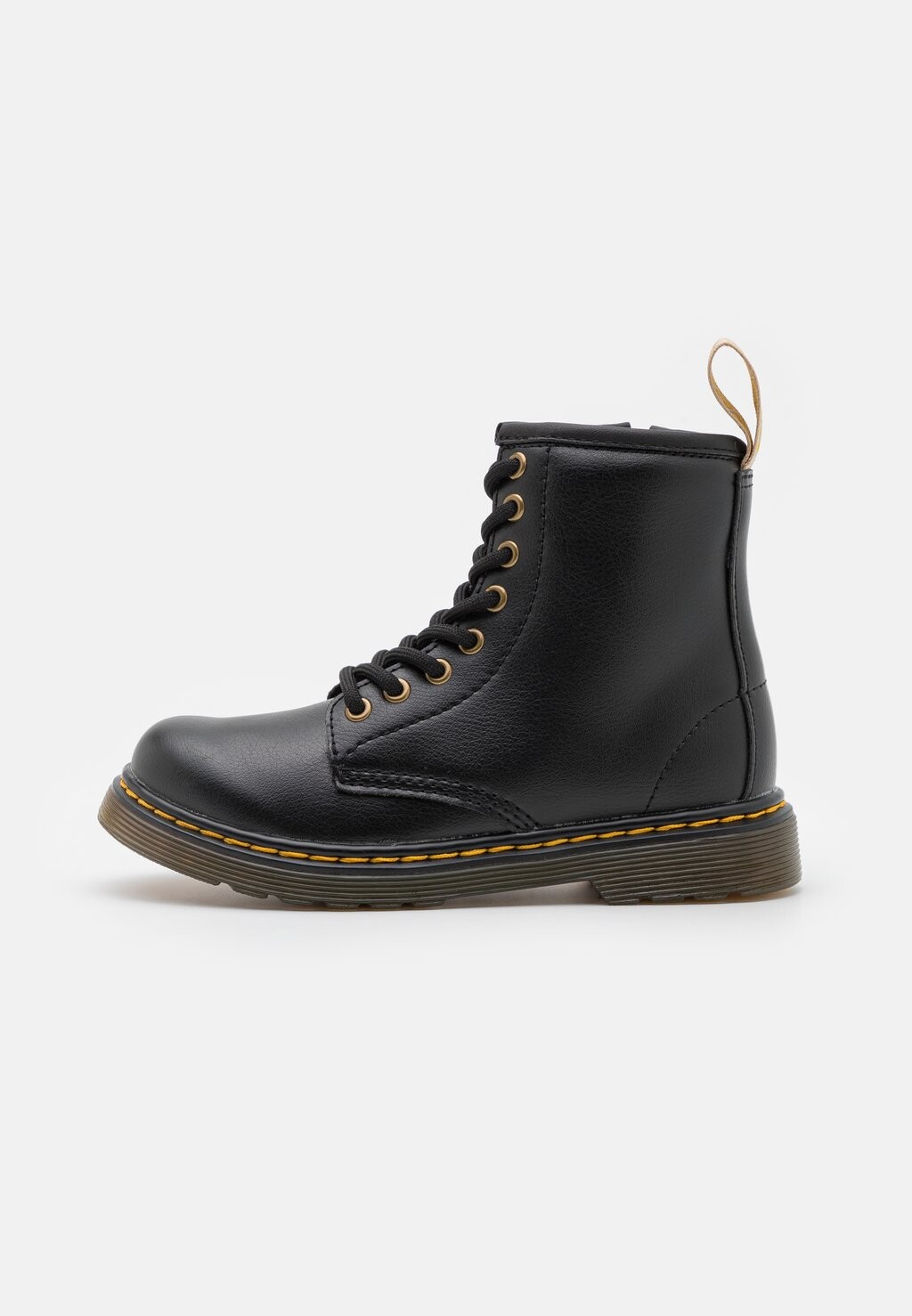 

Ботильоны на шнуровке Dr. Martens, цвет black newbury tumble