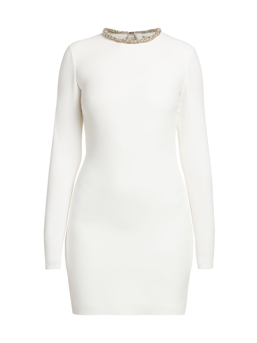 цена Украшенное коктейльное платье Body-Con Stella McCartney, белый