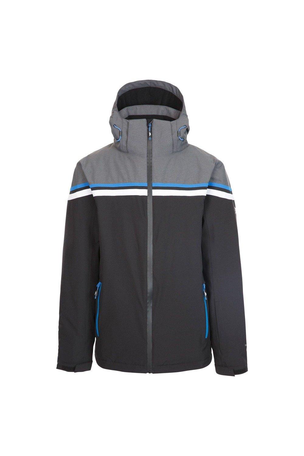 Лыжная куртка Dexy Trespass, черный мужская лыжная куртка bowie темно синяя trespass цвет azul
