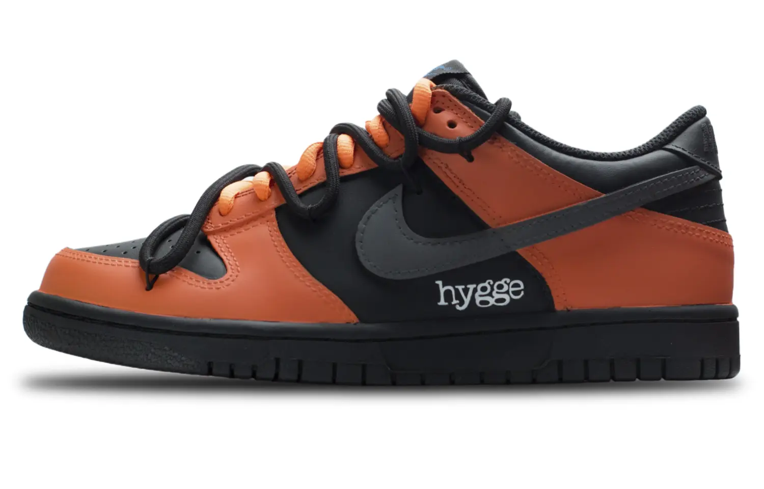 

Кроссовки Nike Dunk Skateboarding Shoes Women's Low-top Black/orange, цвет Orange
