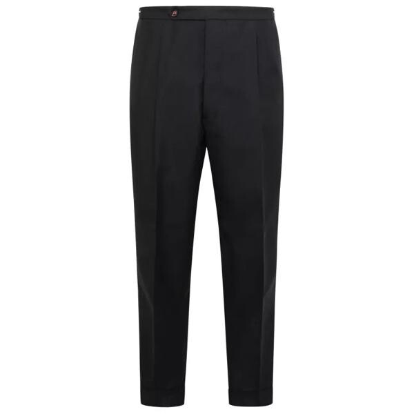 

Брюки wool trousers Maison Margiela, черный