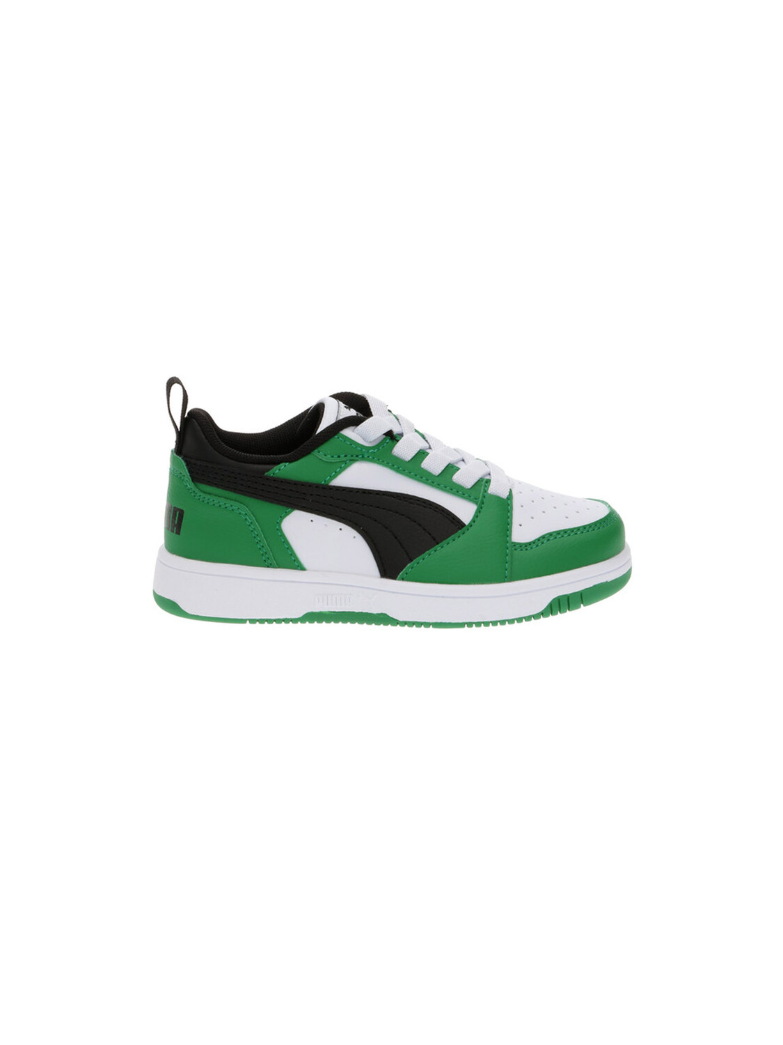 

Детские низкие кроссовки Puma Rebound V6 Low, зеленый/белый