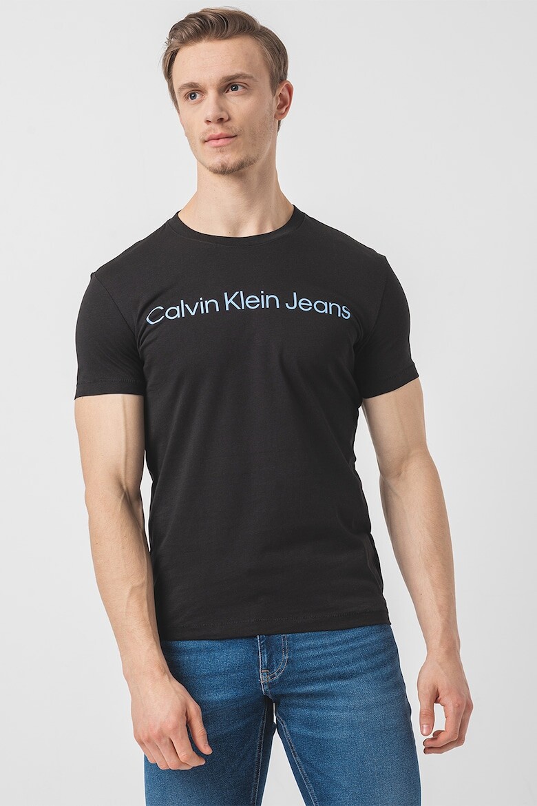 

Футболка с логотипом Calvin Klein Jeans, черный