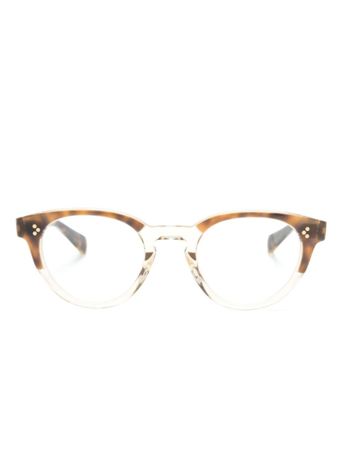 

Garrett Leight очки Audrey C оправе 'кошачий глаз', коричневый