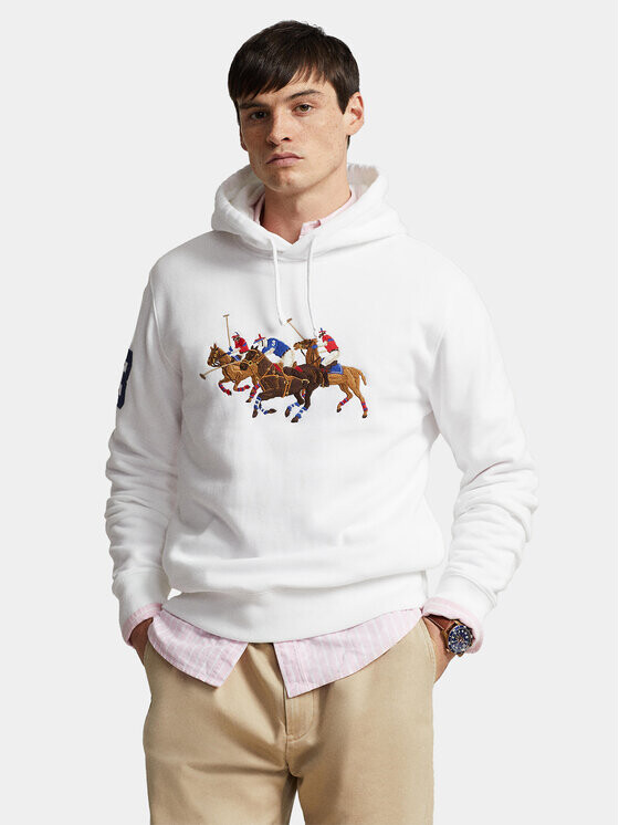 

Толстовка обычного кроя Polo Ralph Lauren, белый