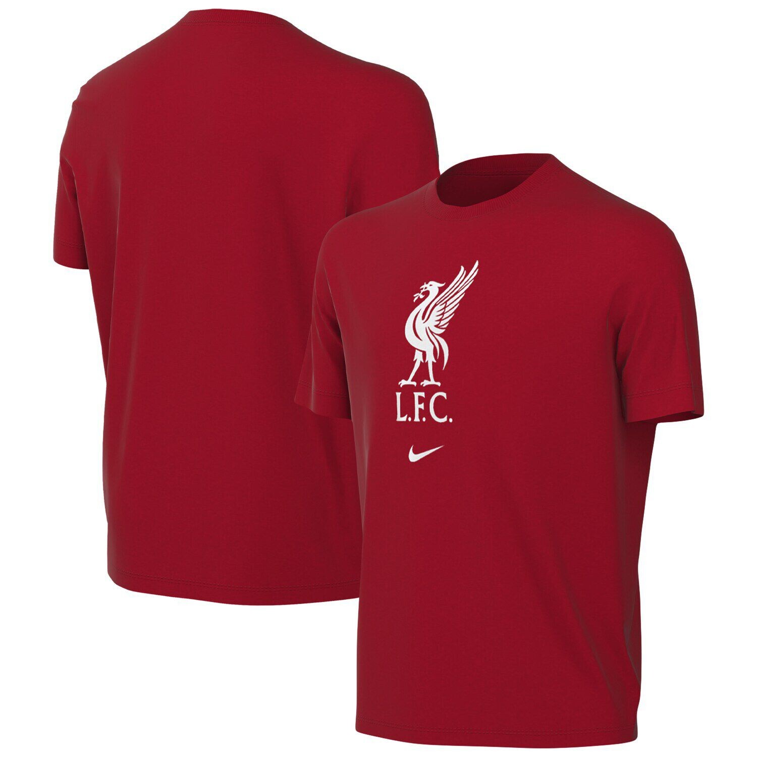 

Молодежная красная футболка Nike Liverpool Crest Nike