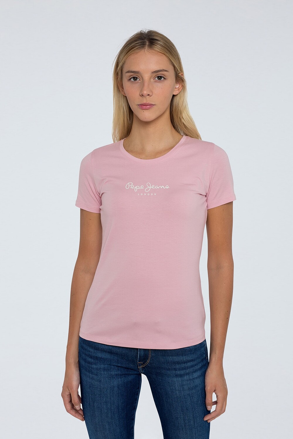 

Футболка Женская/Девочка Розовая Pepe Jeans, розовый