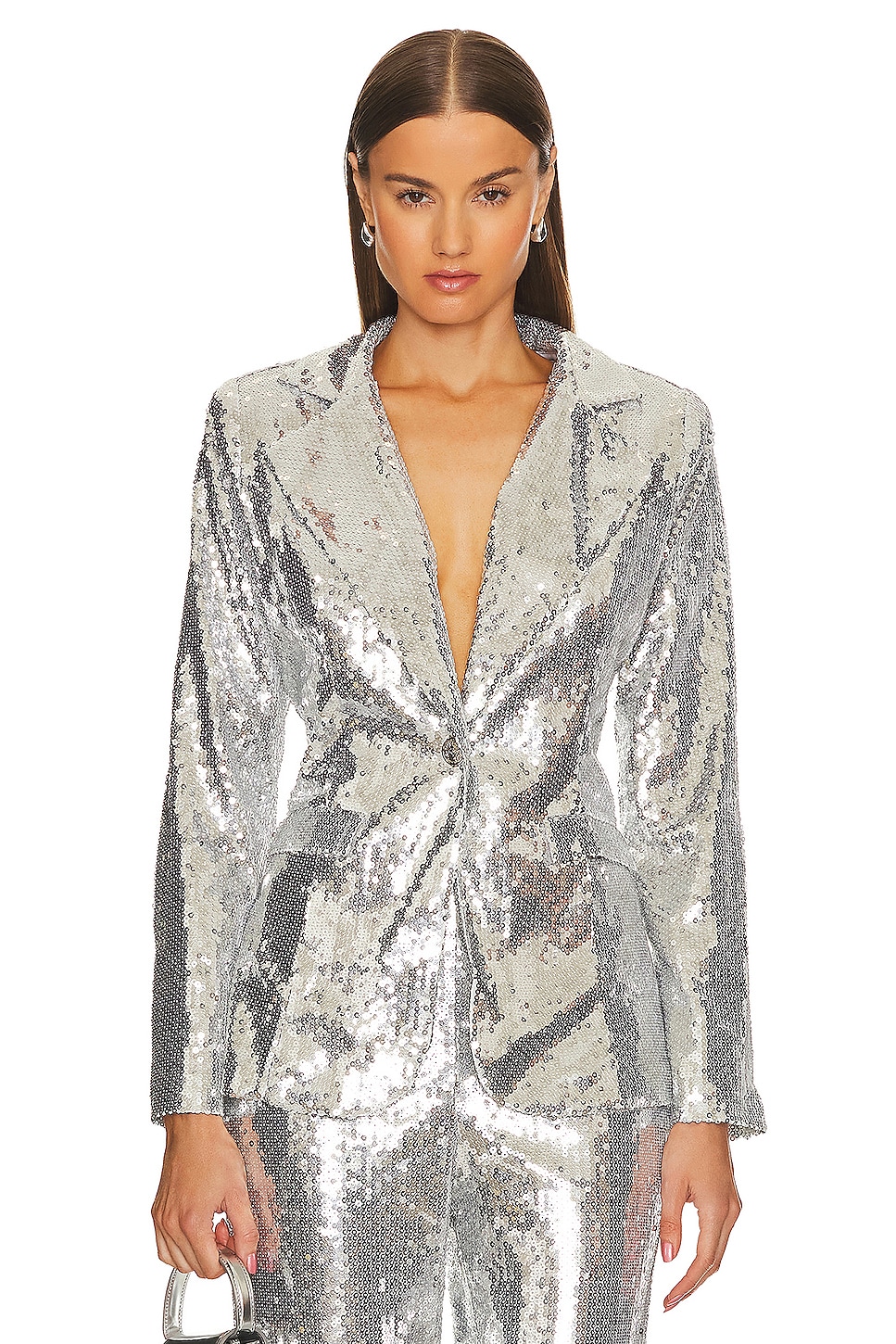Куртка Yumi Kim Nancy, цвет Silver Sequin цена и фото