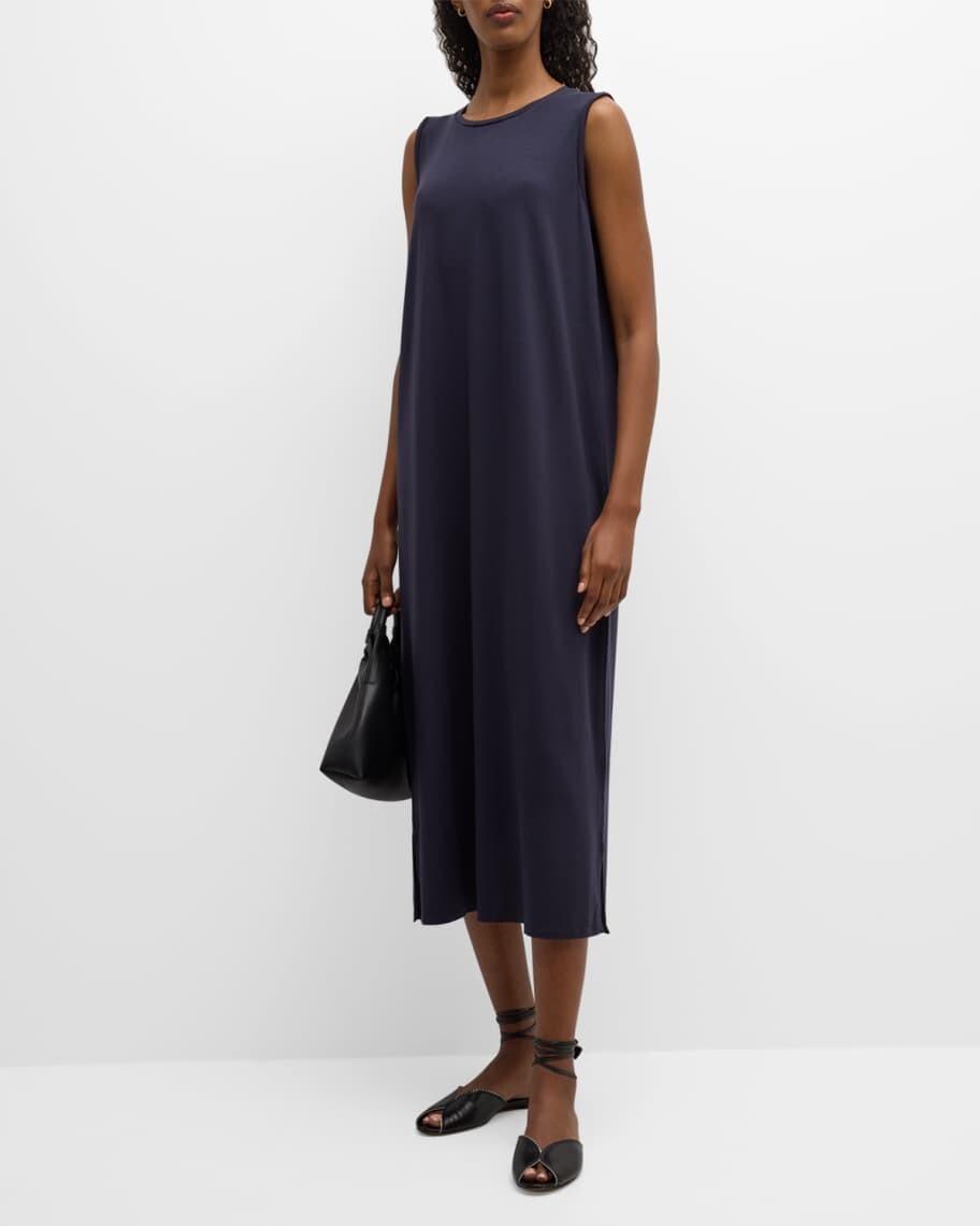 

Платье макси Missy из эластичного джерси с круглым вырезом Eileen Fisher