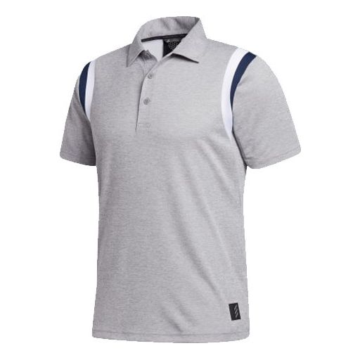 Футболка adidas Golf Sports Short Sleeve POLO Gray, серый mieyco golf jersey sports polos shirts men s short sleeve golf shirts quick dry outdoor workout tennis badminton tops outfit