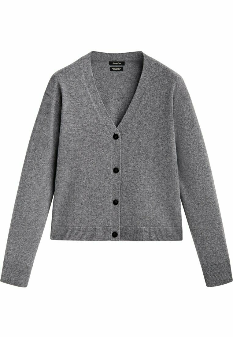 

Кардиган Massimo Dutti, светло-серый