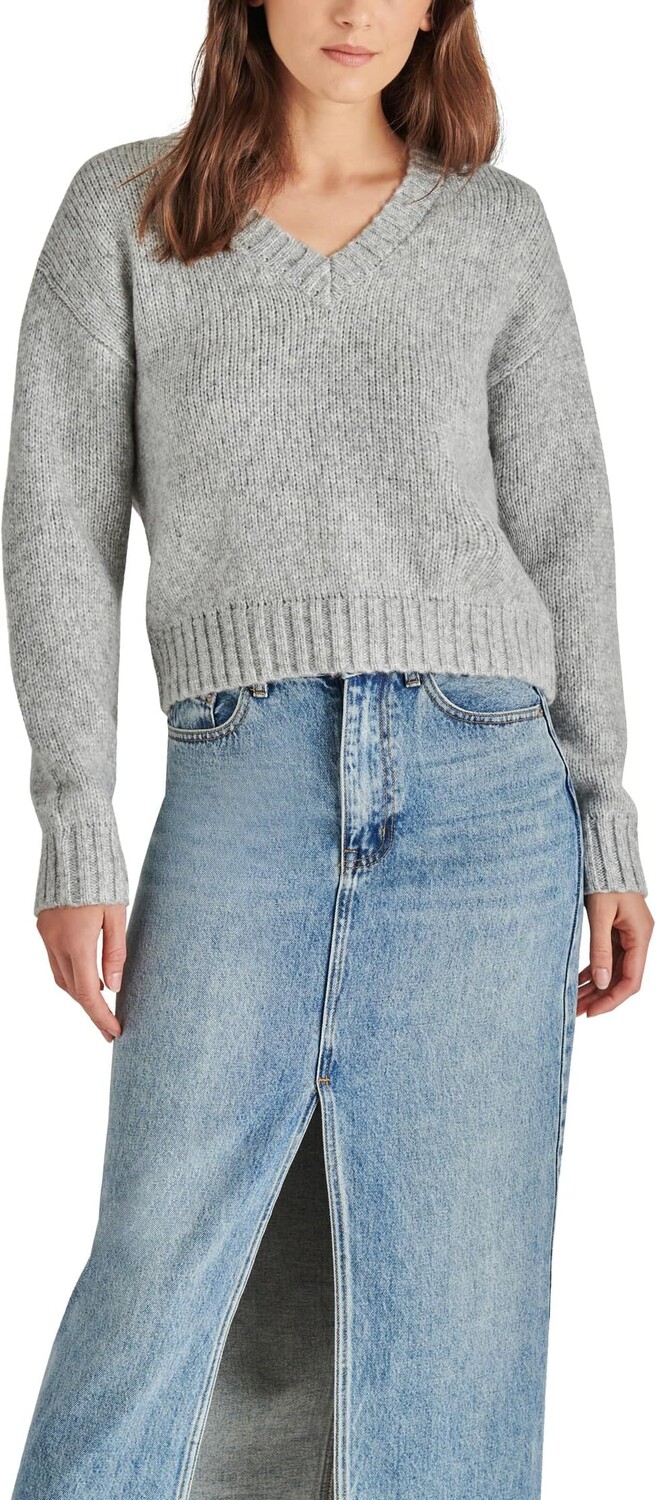 

Хьюстонский свитер Steve Madden, цвет Heather Grey