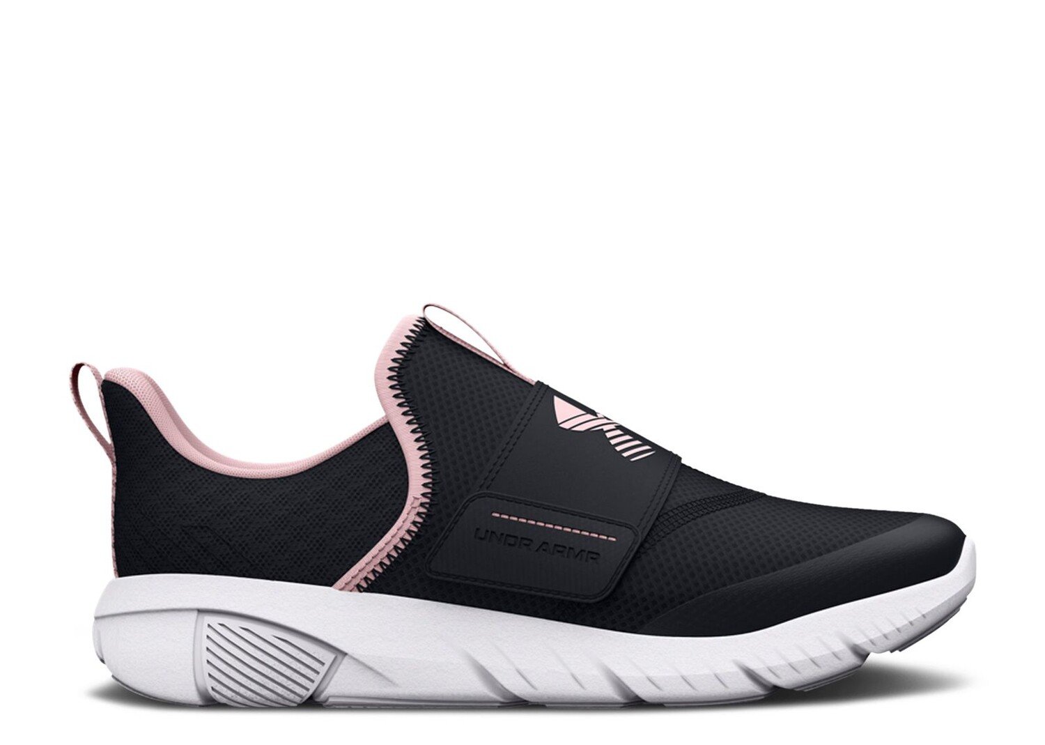 

Кроссовки Under Armour Flash Gs 'Black Prime Pink', черный