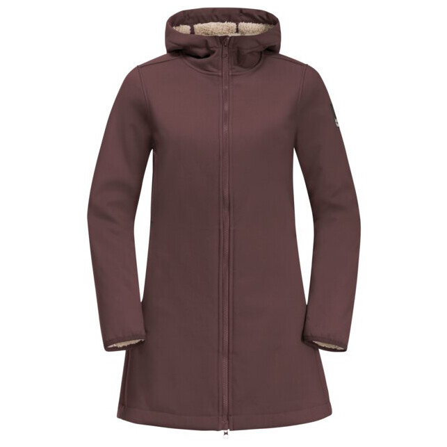

Пальто Jack Wolfskin Women's Windland Coat, цвет Boysenberry