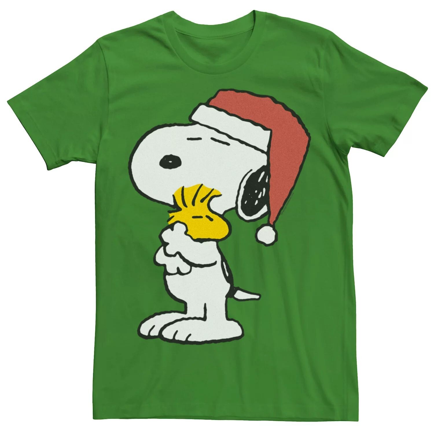 

Мужская классическая футболка Snoopy Holiday Hugs арахисового цвета Licensed Character