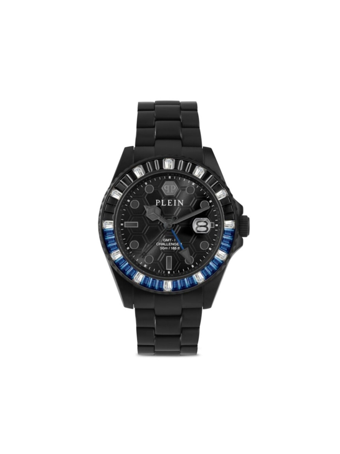 

Часы мужские Филипп Плейн Ронда 51524H GMT 38 мм Philipp Plein, черный