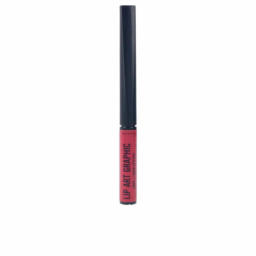Карандаш для губ Lip art graphic liner&liquid lipstick Rimmel london, 5 мл, 110-vibez