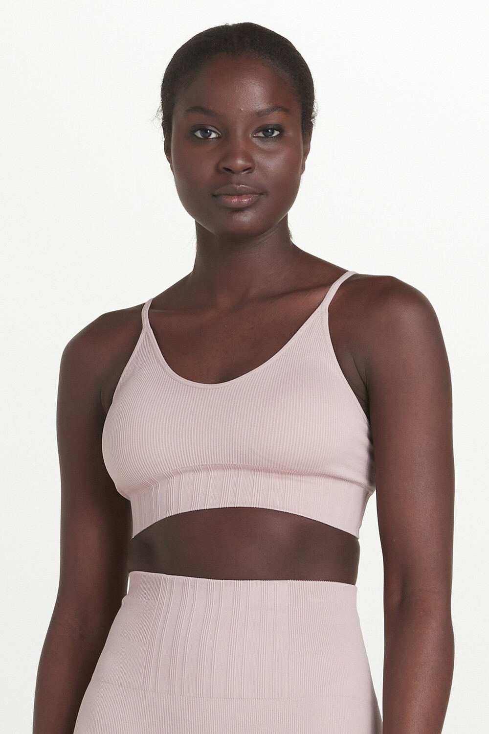 

Бюстгальтер в рубчик Sweat Tech Lole, розовый