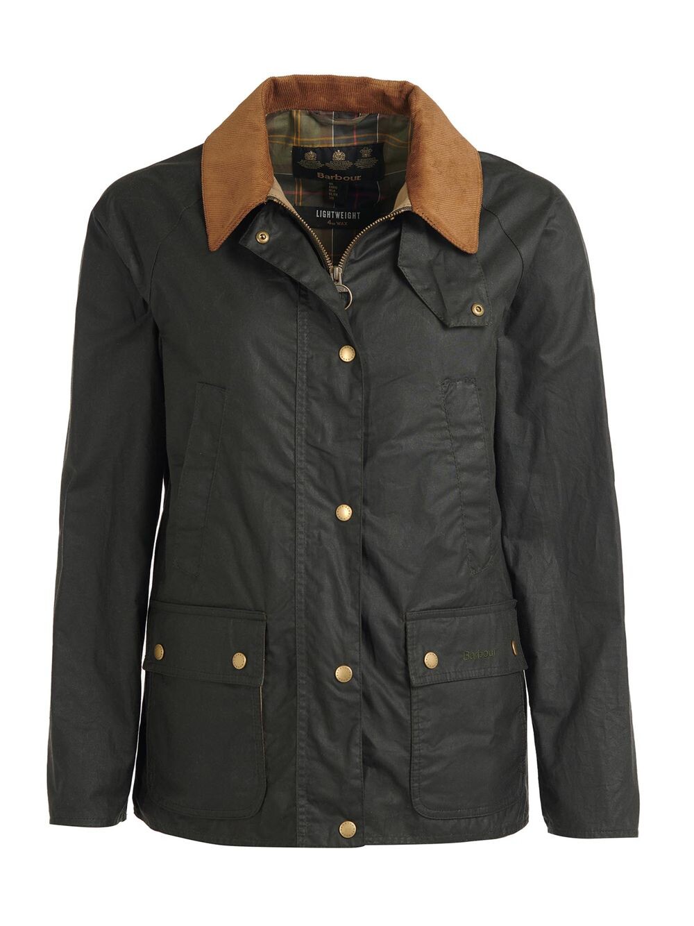 

Легкая куртка из воска Acorn Barbour, оливковый