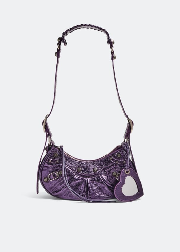 

Сумка через плечо Balenciaga Le Cagole XS, фиолетовый
