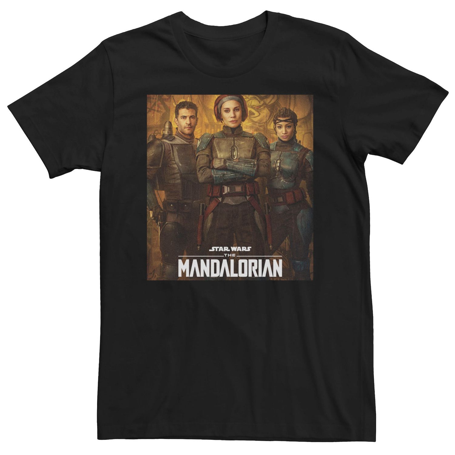 Мужская футболка с плакатом «Звездные войны: Мандалорец, сезон 2 Бо-Катан» Star Wars