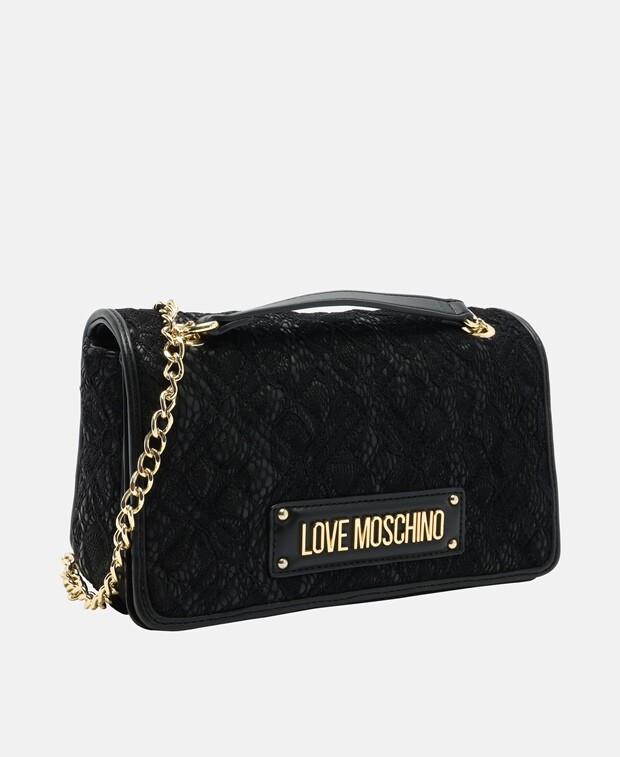 

Сумка через плечо Love Moschino, цвет Caviar Black
