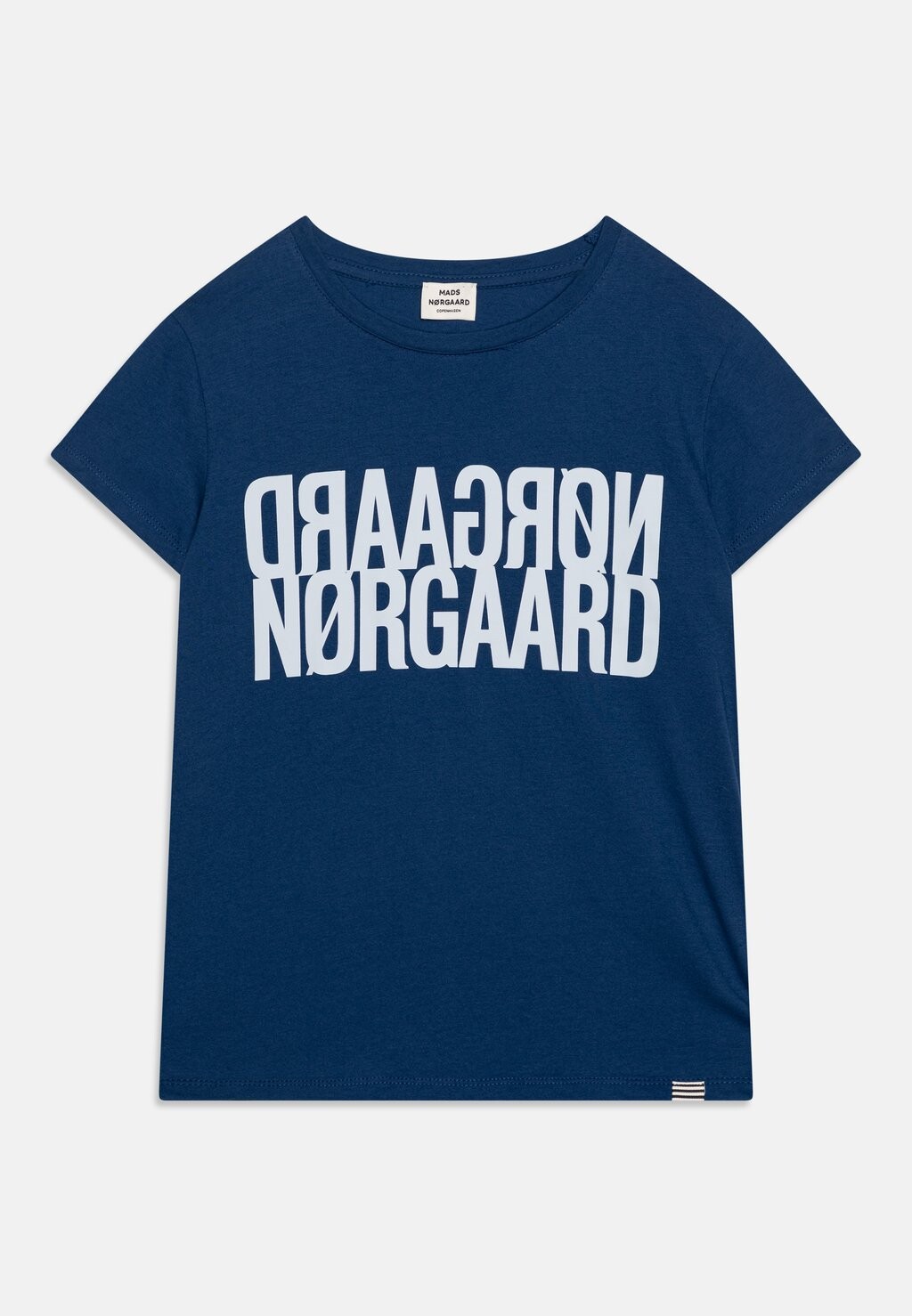 

Футболка с принтом Single Tuvina Tee Unisex Mads Nørgaard, цвет estate blue