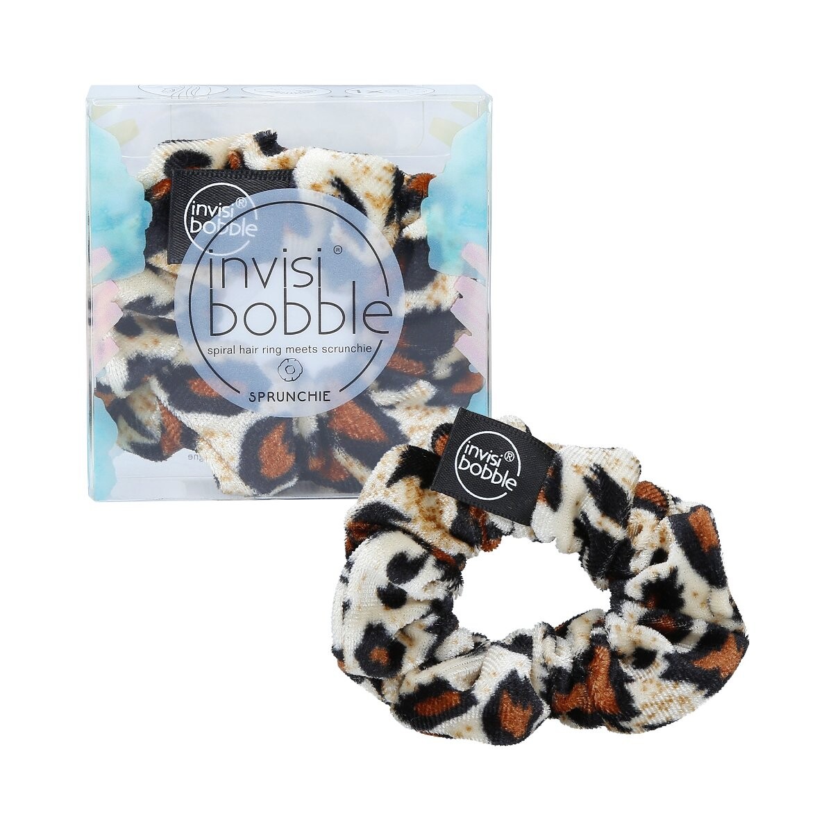 

INVISIBOBBLE, SPRUNCHIE, Бархатная резинка для волос (Purrfection), 1 шт