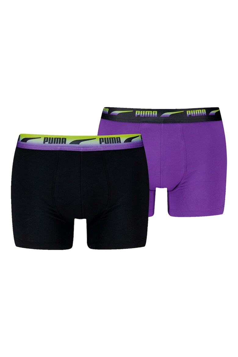 

Боксеры с логотипом, 2 пары Puma, фиолетовый