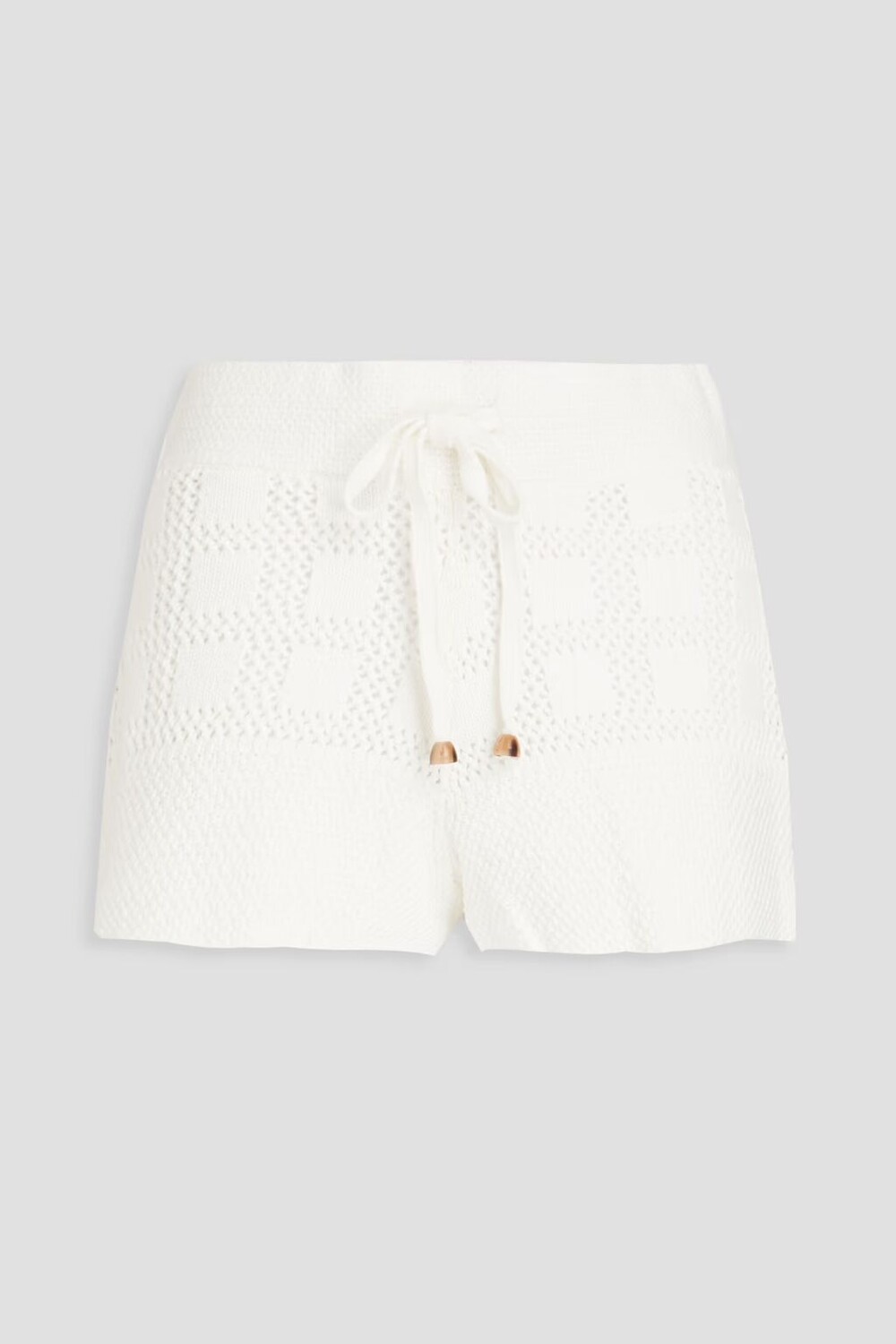 

Хлопковые шорты крючком Zimmermann, белый