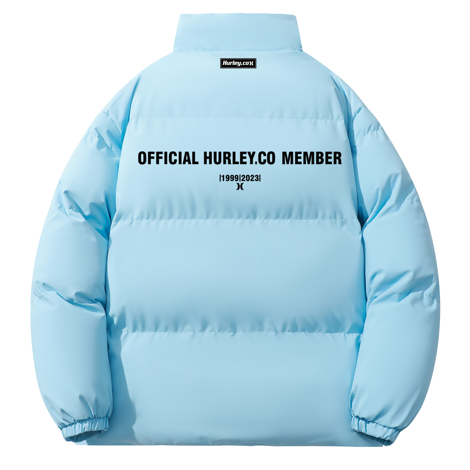 

Стеганая куртка унисекс Hurley, Arctic Ice Blue (Пенистый светящийся)