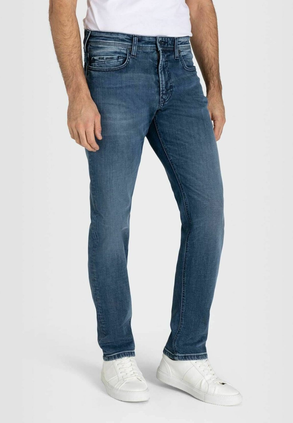 Джинсы прямого кроя BEN MAC Jeans, цвет marine джинсы прямого кроя mac jeans черный