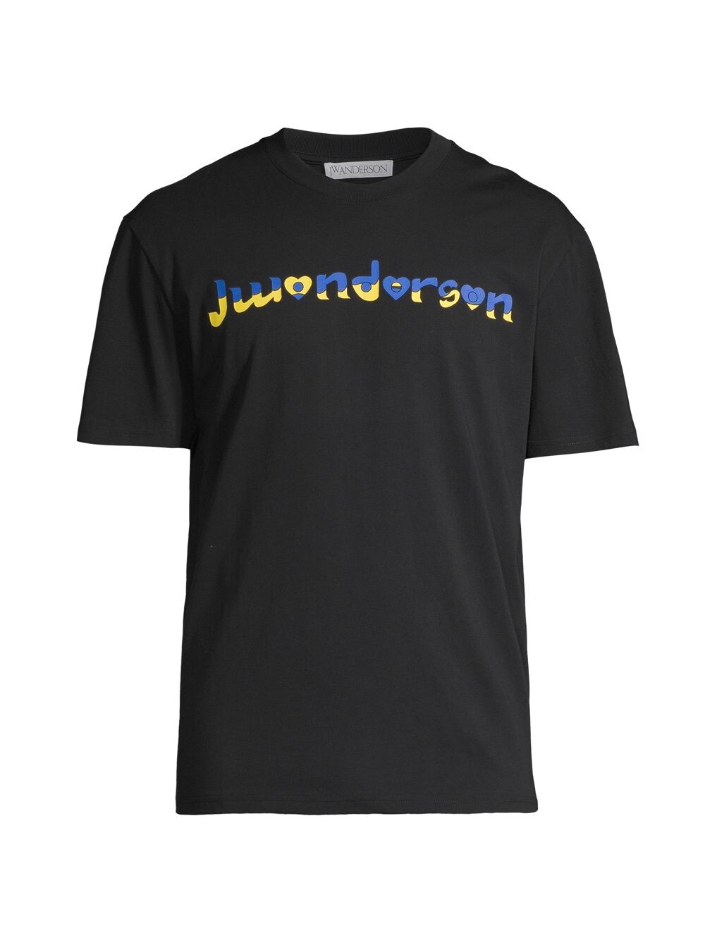 

Футболка с круглым вырезом и логотипом JW Anderson X Run Hany JW Anderson, черный