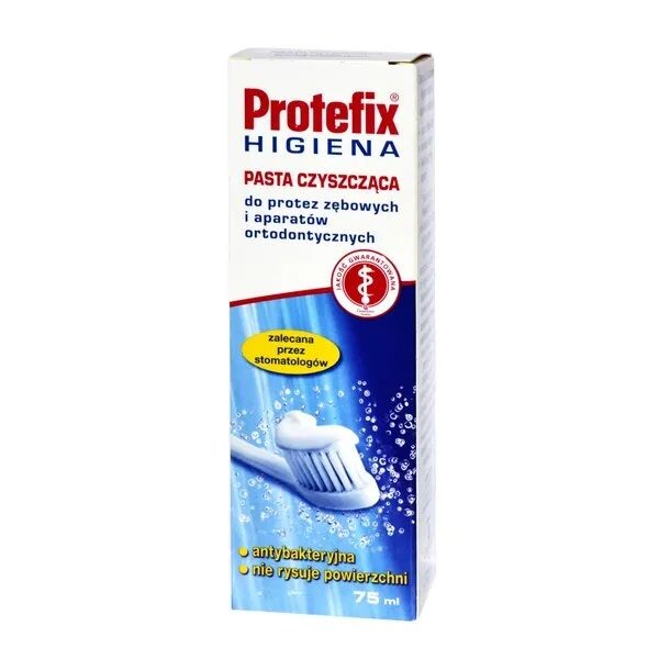 

Паста для чистки зубных протезов Protefix Pasta Czyszcząca Do Protez, 75 мл