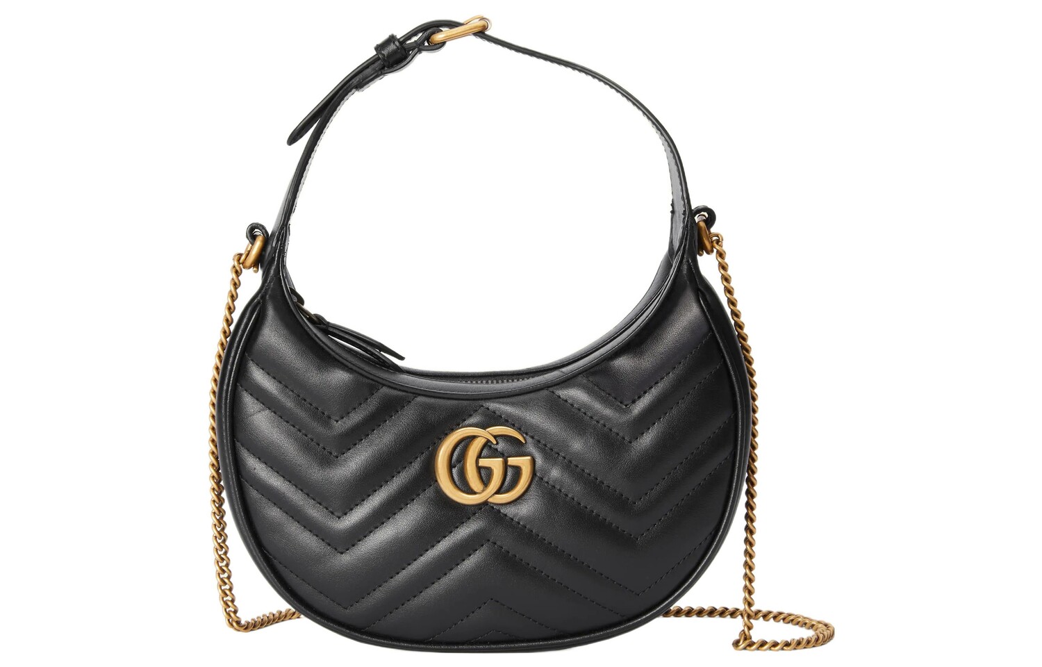 

Сумка GUCCI на одно плечо, черный