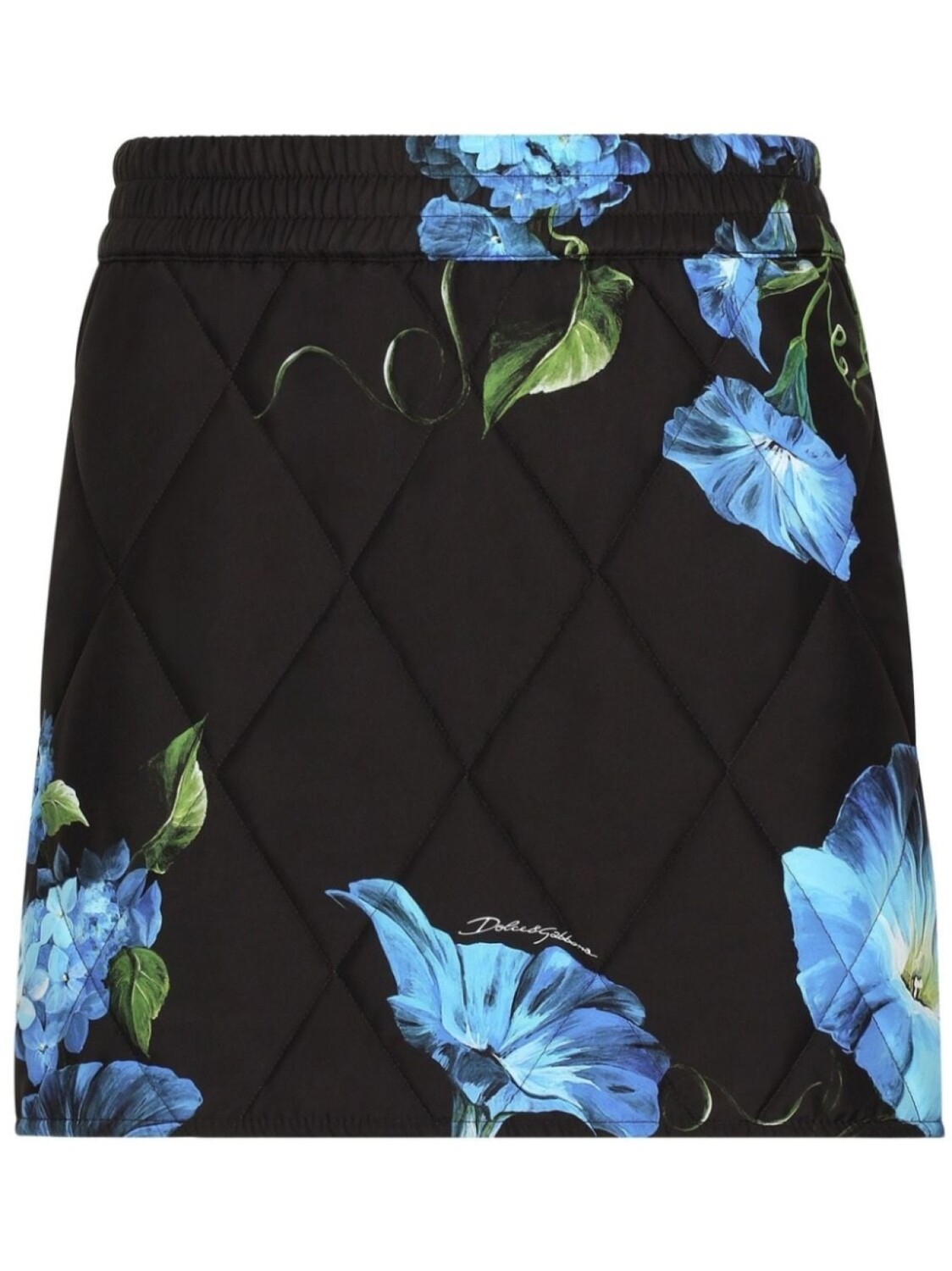 

Dolce & Gabbana юбка мини с завышенной талией, черный