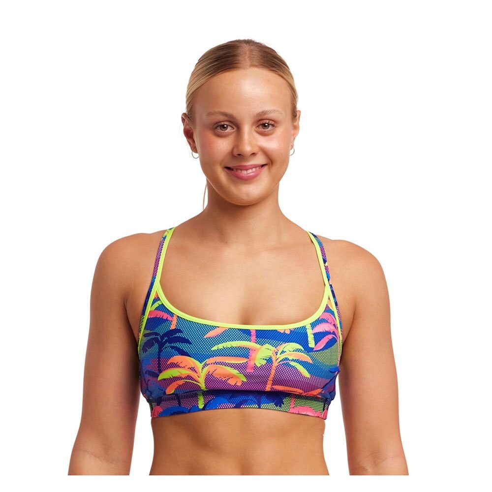 

Топ бикини Funkita Sports Palm A Lot, разноцветный