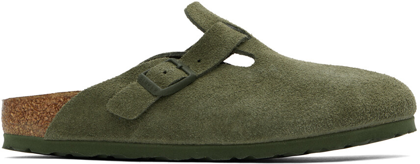 

Бостонские лоферы цвета хаки Birkenstock
