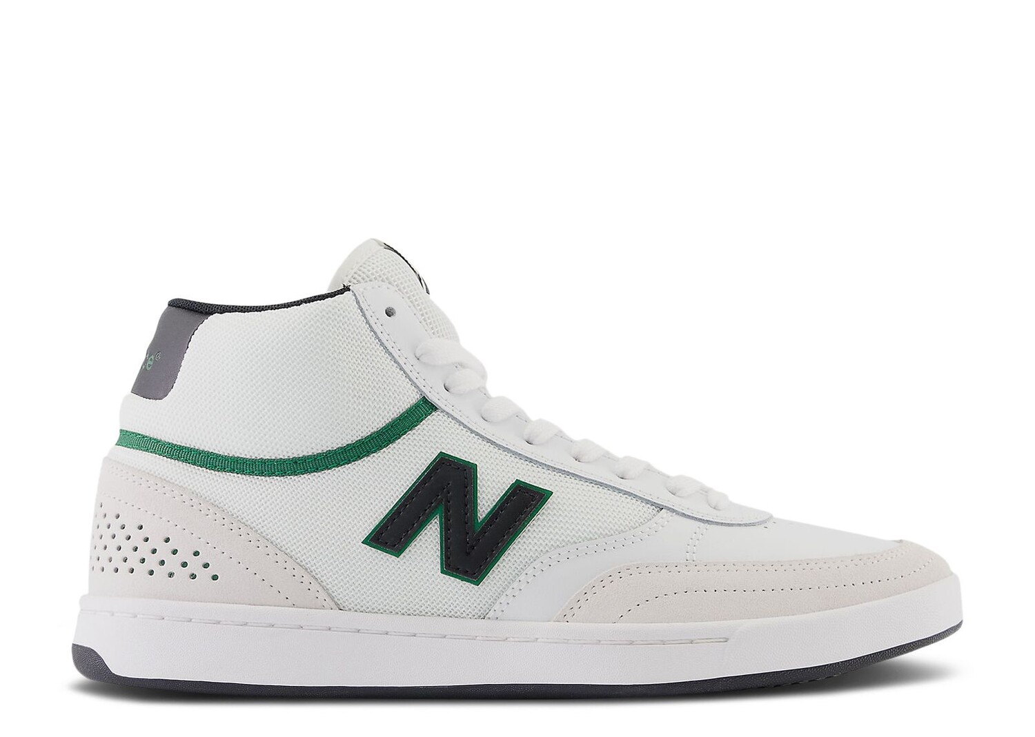 

Кроссовки New Balance Numeric 440 High 'White Black Green', белый