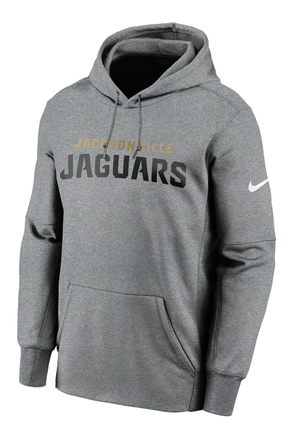 

Толстовка Nike Fanatics Jacksonville Jaguars Prime с надписью Therma Nike, серый